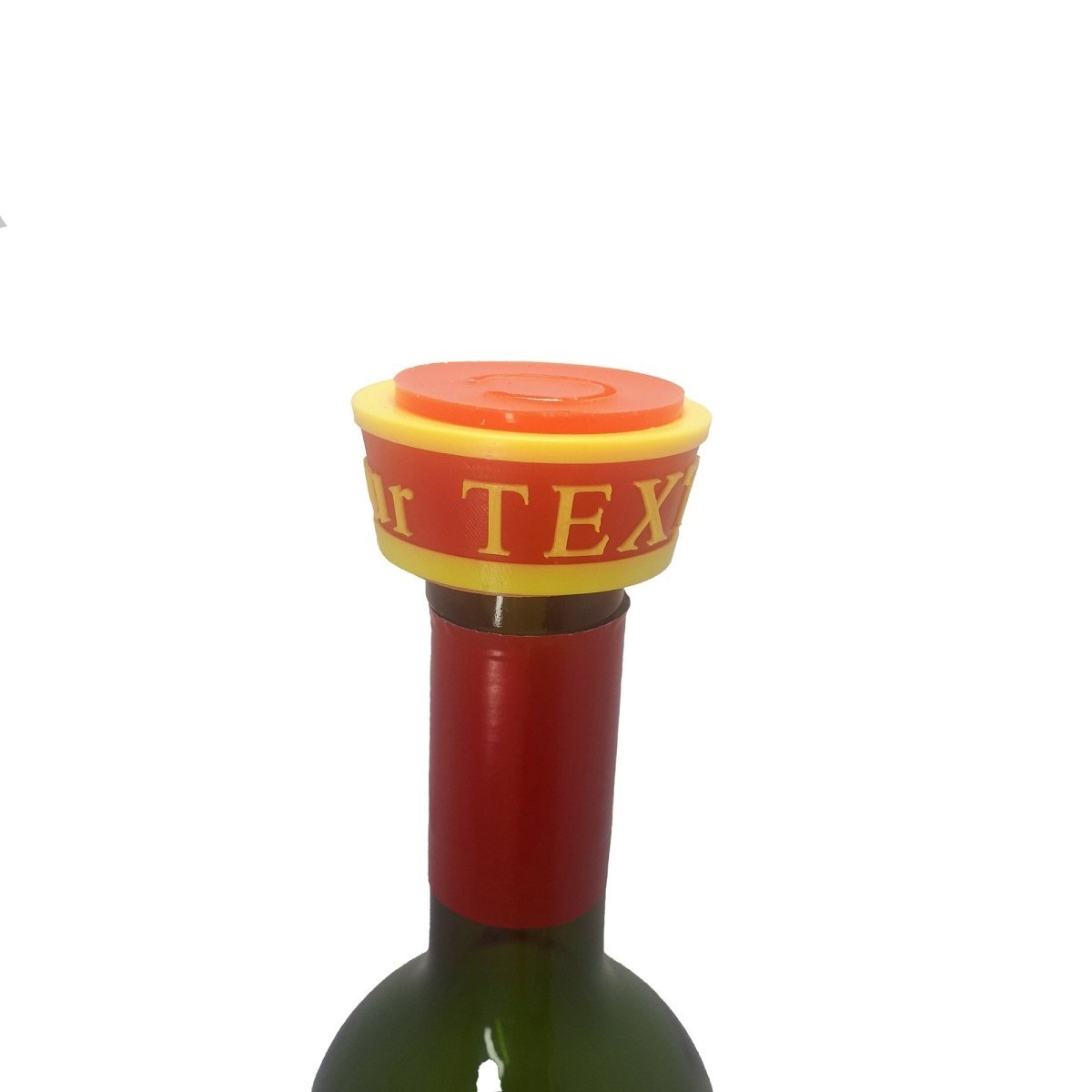 Patternable and Personalizable Wine Bottle Vacuum Stopper - Seal The Jar