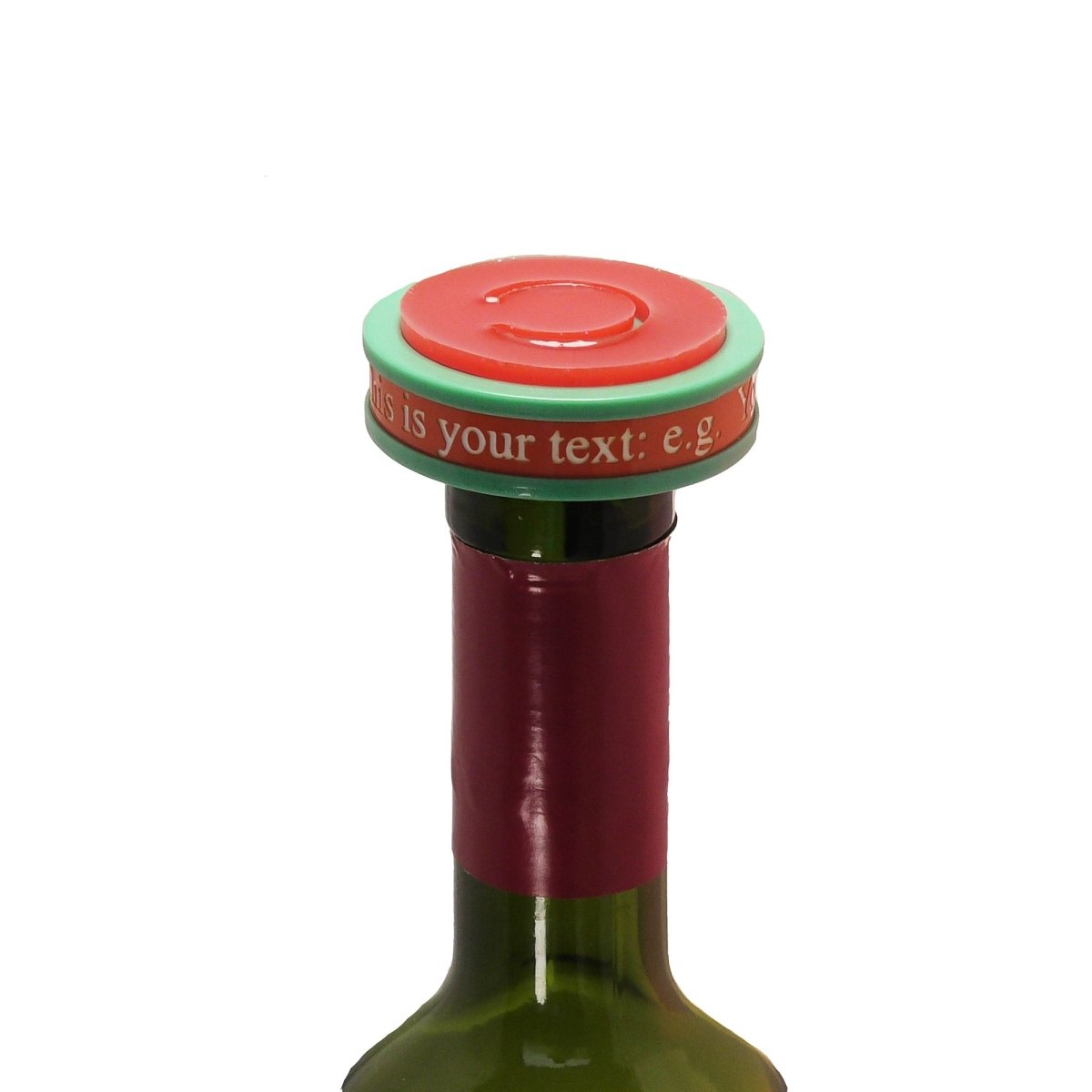 Personalizable Wine Bottle Vacuum Stopper - Seal The Jar