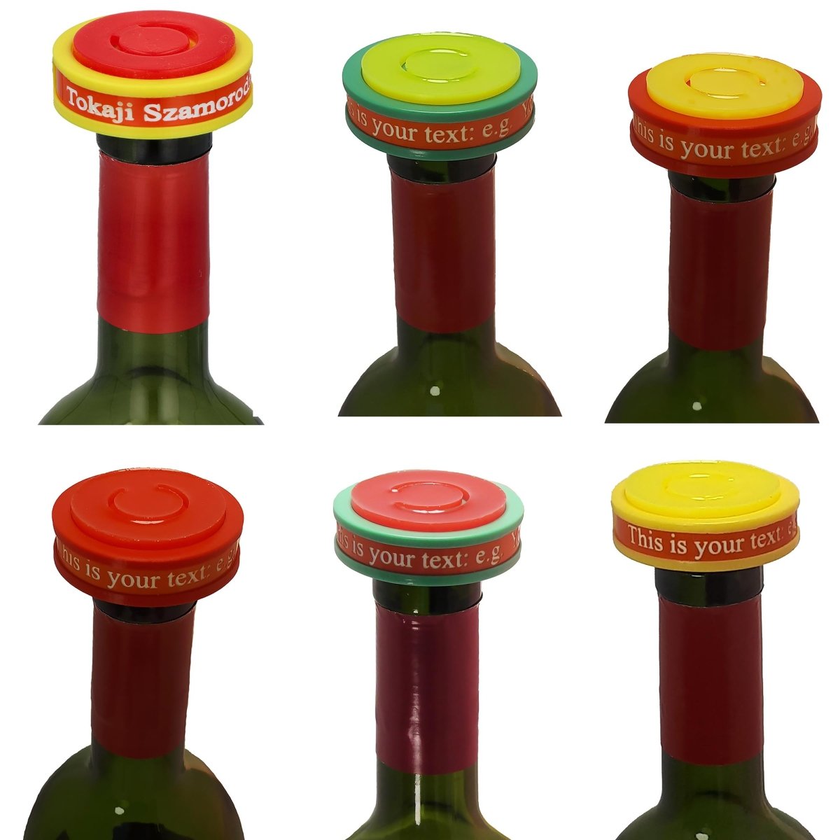 Personalizable Wine Bottle Vacuum Stopper - Seal The Jar